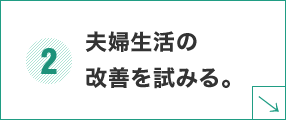 夫婦生活の改善を試みる